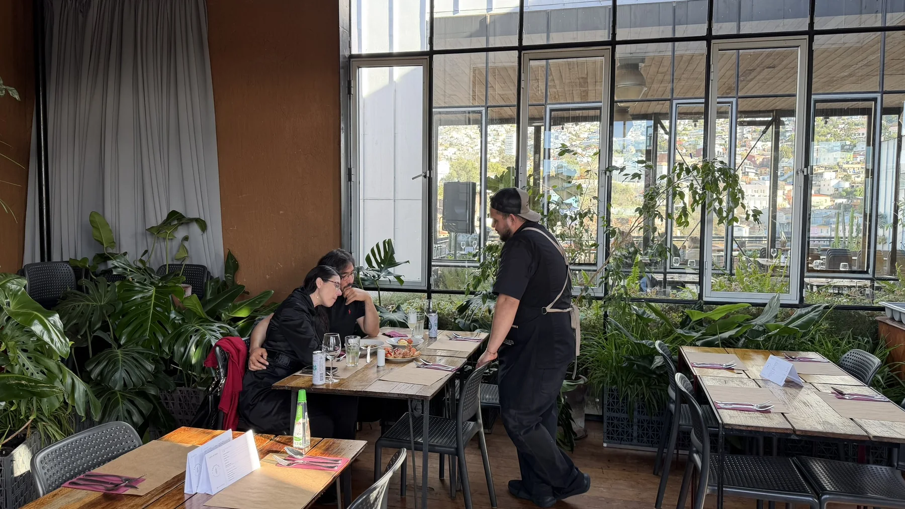 Servicio de una experiencia gastronómica